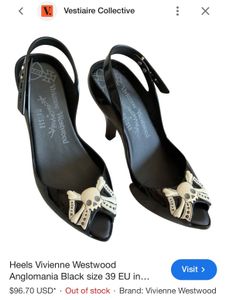 Vivienne Westwood Melissa Skull heels