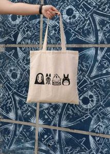 Cute Anime Graphic Tote Bag