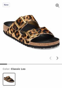 BIRKENSTOCK Stylish Leopard Print Sandals