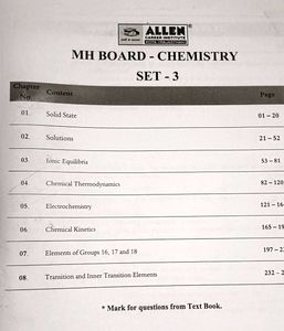 Allen Chemistry Compendium - 3