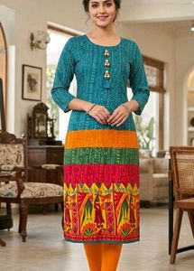 Vibrant Printed Kurta