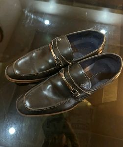 ALLEN SOLLY new Black Men Loafers