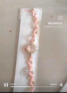 Boho Oxidized Watch Bracelet