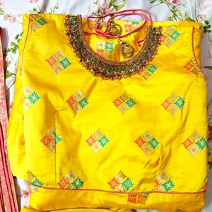 Party Wear Kurti {Gown} With Long Dupatta And Bottom