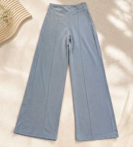 Stylish Blue Relaxed high rise easy wash trouser