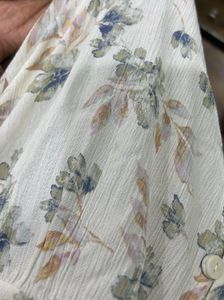 Floral print top (XS)