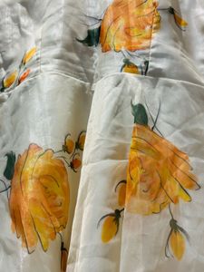 Floral Print Kurta Dress