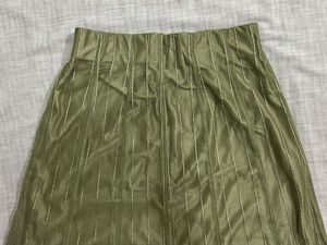 Elegant Olive Green Skirt