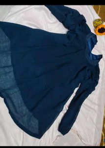 peacock green tunic top