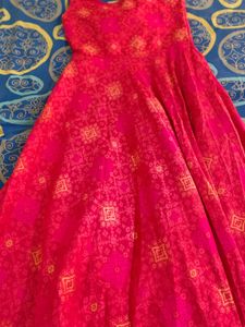 Beautiful Pink Ethnic Gown