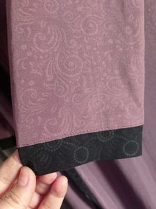 Elegant Mauve Abaya