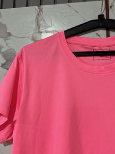 Bright Pink Athletic T-Shirt, Bust- 36/34 XL