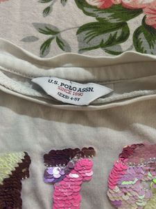 Sparkly Sequin T-Shirt USPA