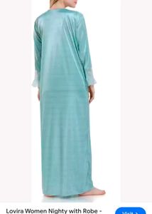 Combo Of Fancy Satin Night Gown