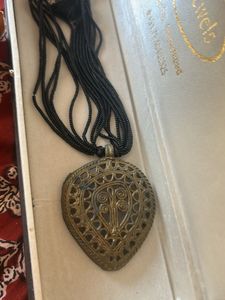 Boho Ethnic  dokra Pendant Necklace