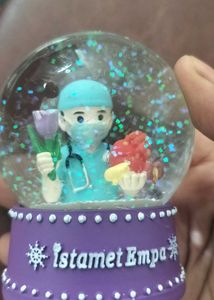 Doctor Themed Ice Globe