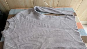 Ribbed Mock Neck Top