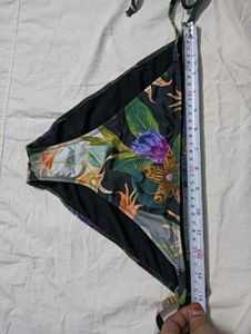 💛 Floral Tie-Side Bikini Bottom