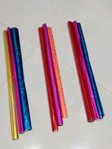 🆕Gift wrapping In multi colour Pack of 3 rolls