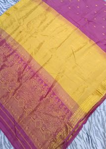 pure Kanchi pattu saree
