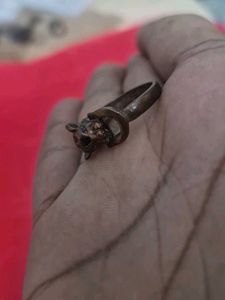 Vintage Panther Head Ring
