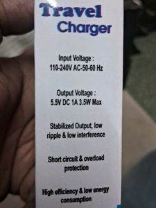 Travel Charger ( Vicon ,home ,office,travel )