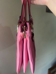 Y2K Gucci Barbiecore pink leather bag
