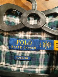 Ralph Lauren Plaid Button-Down Shirt
