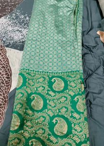 Wedding Silk Saree Designer With Blouse Designe