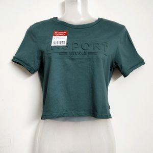 One 🕐 Day OFFER 😍🔖Crop Tee