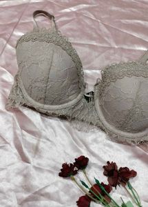 Elegant Lace Padded Bra