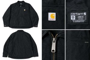 Men's Black Carhartt Workwear Jacket