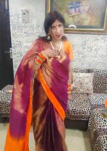 Ready to wear Saree with plates blouse