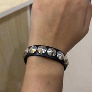 Studded Leather Bracelet