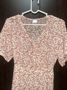 Floral Print Mini Dress
