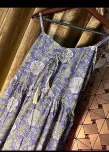 Designer embroidered dress