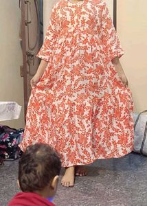 Floral Print Casual Dress
