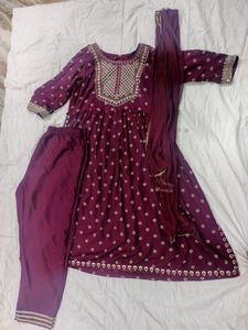 Festive Wear Kurta Set Woth Dupatta