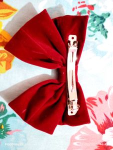 Red Hair Bow Clip and poco m6 pro phone cover