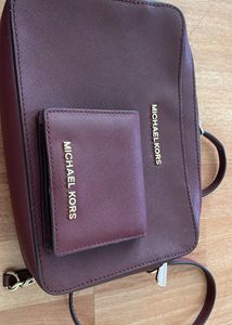 Original Micheal Kors Merlot Crossbody Bag
