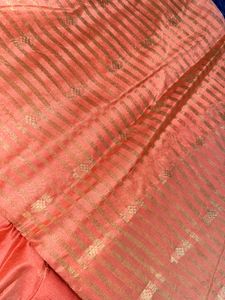 New Saree with Blouse matetial💕