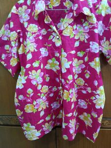 Floral Print Pajama Set