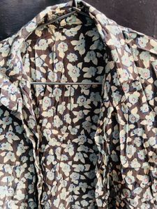 Floral Print Short Sleeve Top