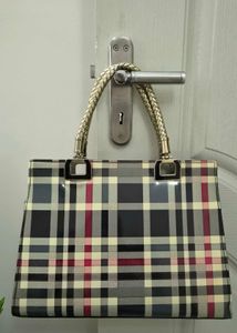 Classic Plaid Hand Bag