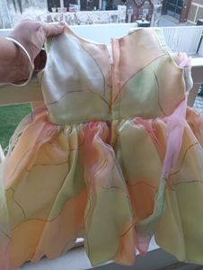 Beautiful Pastel Party Dress.no less plz only 1 ti