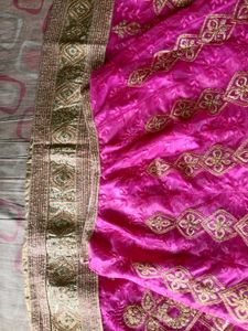 pink and blue halfsaree /lehenga