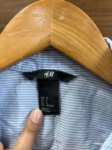 H&M Striped Fitted Shirt