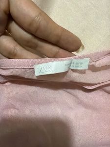 sheer bodysuit in pink
