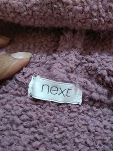 Mauve Cropped Hoodie