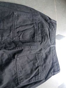 Black Cargo Pant